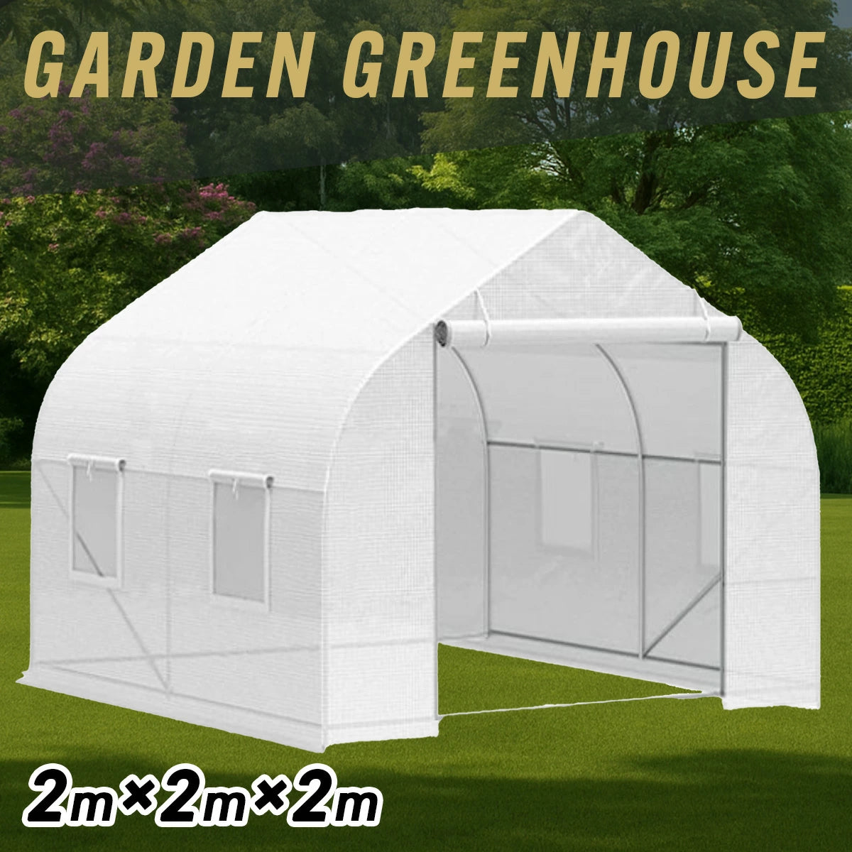 温室ビニールハウス 温室ハウス ガーデンハウス 2m×2m×2m