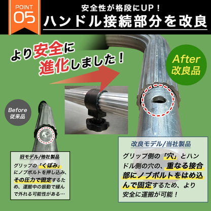 標準サイズ 折りたたみリヤカー 耐荷重150kg ノーパンクタイヤ※5月上旬再入荷予定※