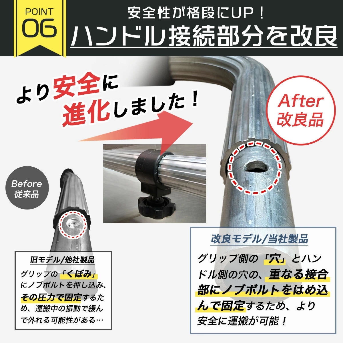 【ロングサイズ】リヤカー 折りたたみ アルミ製 耐荷重150kg ノーパンクタイヤ